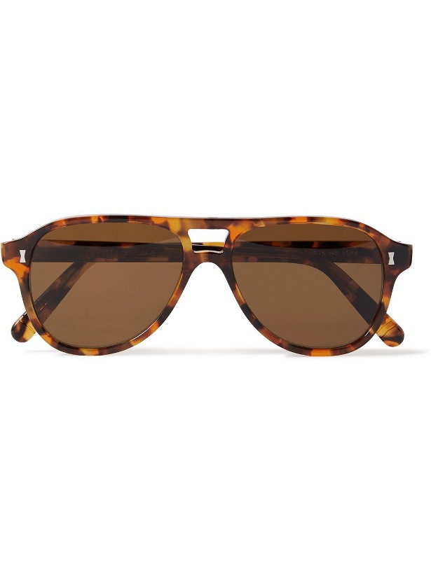 Photo: Mr P. - Cubitts Killick Aviator-Style Tortoiseshell Acetate Sunglasses