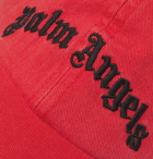 Palm Angels - Logo-Embroidered Cotton-Twill Baseball Cap - Red