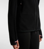 Moncler Grenoble Logo fleece hoodie
