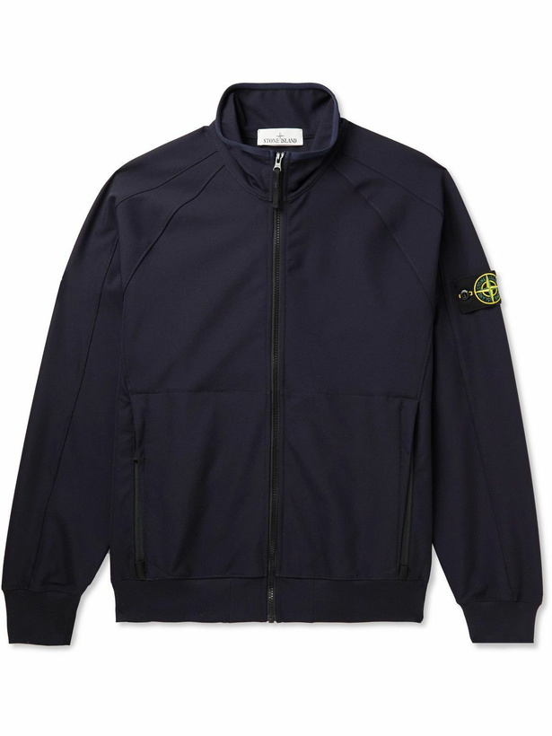 Photo: Stone Island - Logo-Appliquéd Shell Jacket - Blue