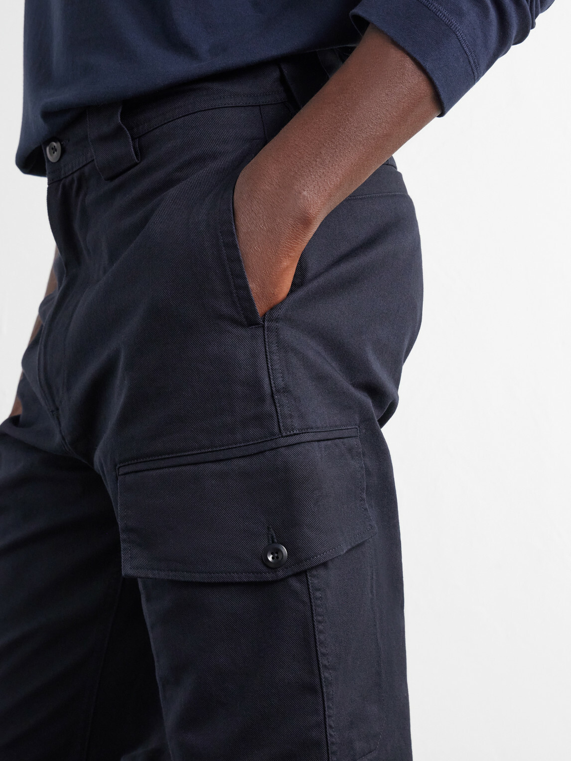 Margaret Howell - MHL. Cotton-Drill Trousers - Black