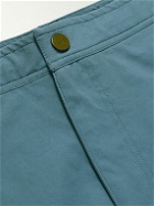 Onia - Calder Straight-Leg Mid-Length Swim Shorts - Blue