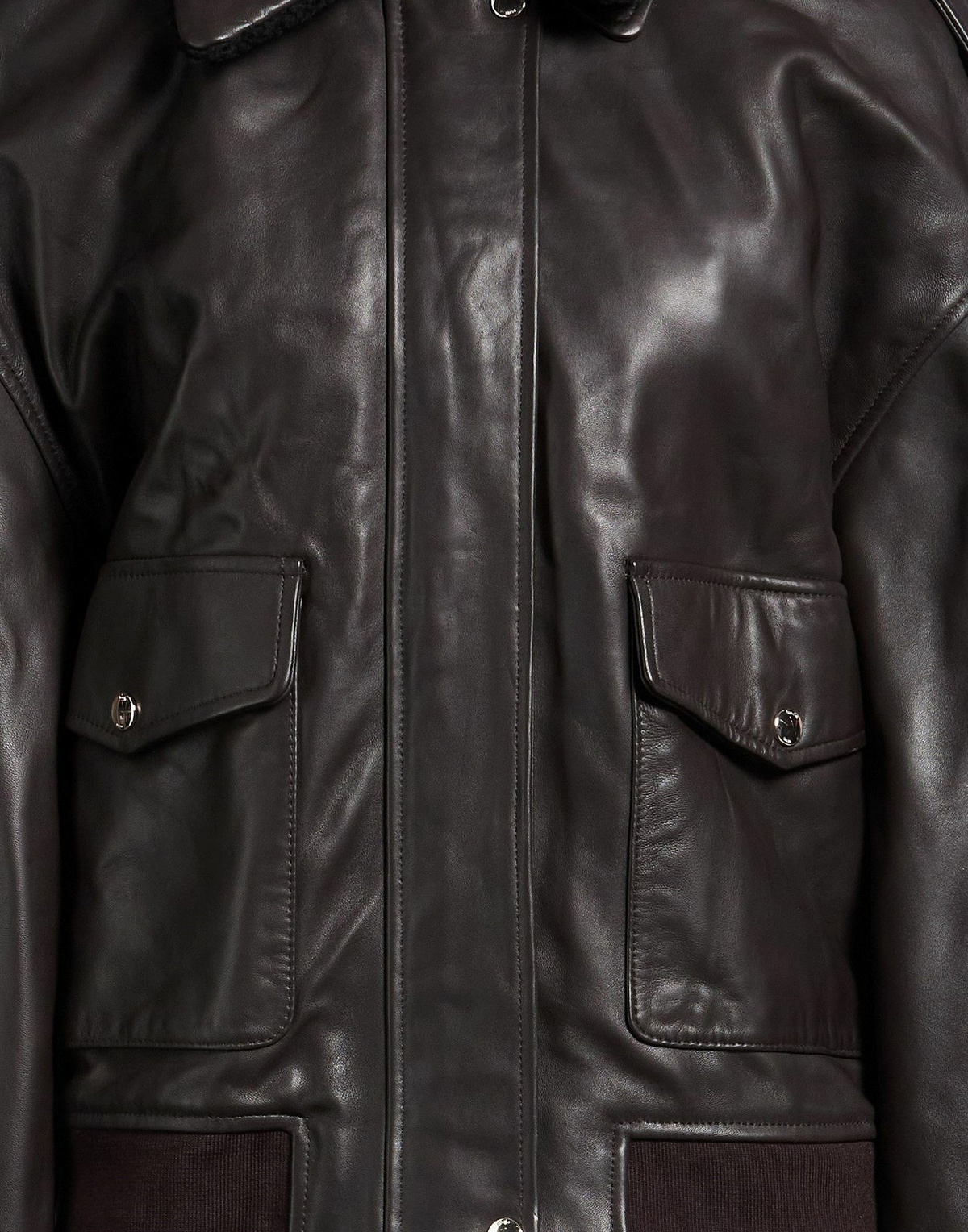Maje Womens Jacket Dark in Brown