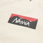 Nanga Men's Logo 2 Way Canvas Tote in Natural 