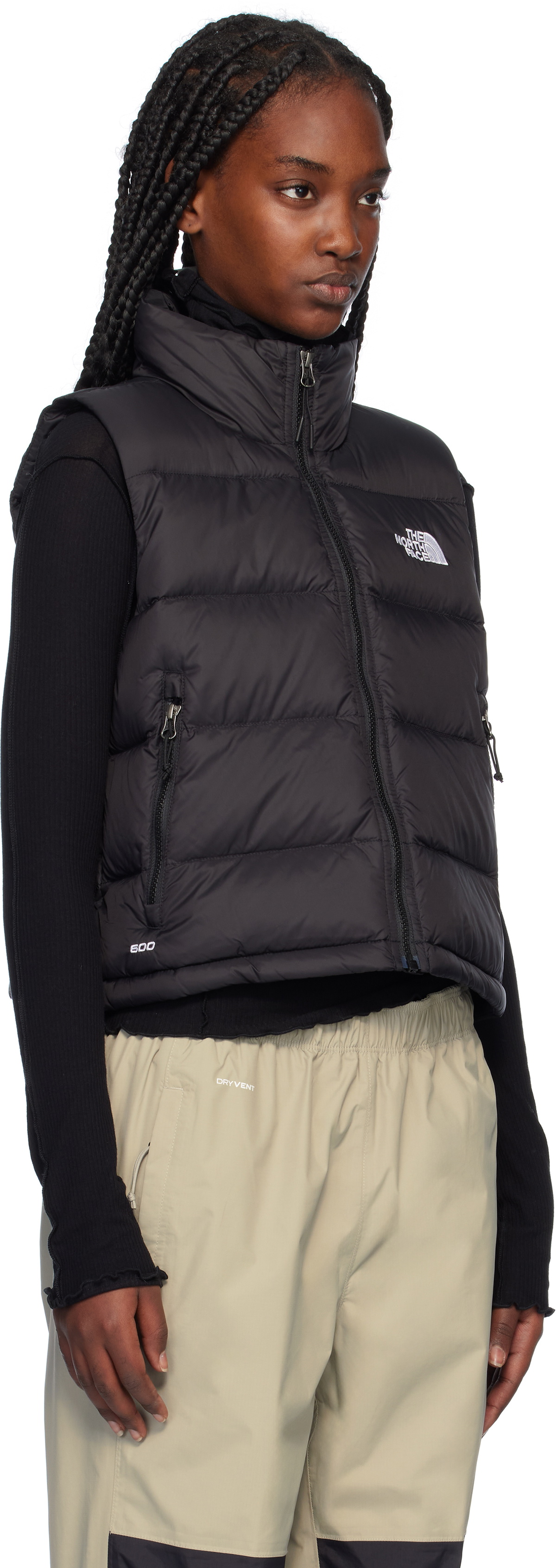 The North Face Black Hydrenalite A-Line Down Vest