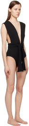 Haight Black V Swimsuit