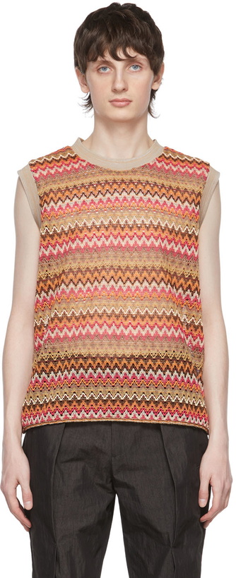 Photo: Andersson Bell SSENSE Exclusive Multicolor Polyester Sweater