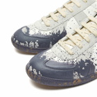 Maison Margiela Men's Painter Replica Sneakers in White/Pewter