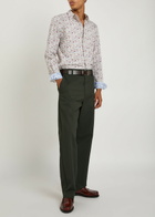 PS Paul Smith Patterned Tailored fit Stretch-cotton Shirt Multicoloured 1