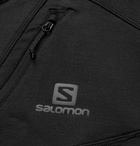Salomon - Discovery Stretch-Jersey Half-Zip Mid-Layer - Black