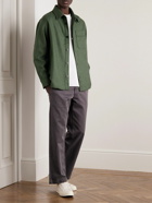 A.P.C. - Basile Wool-Blend Overshirt - Green