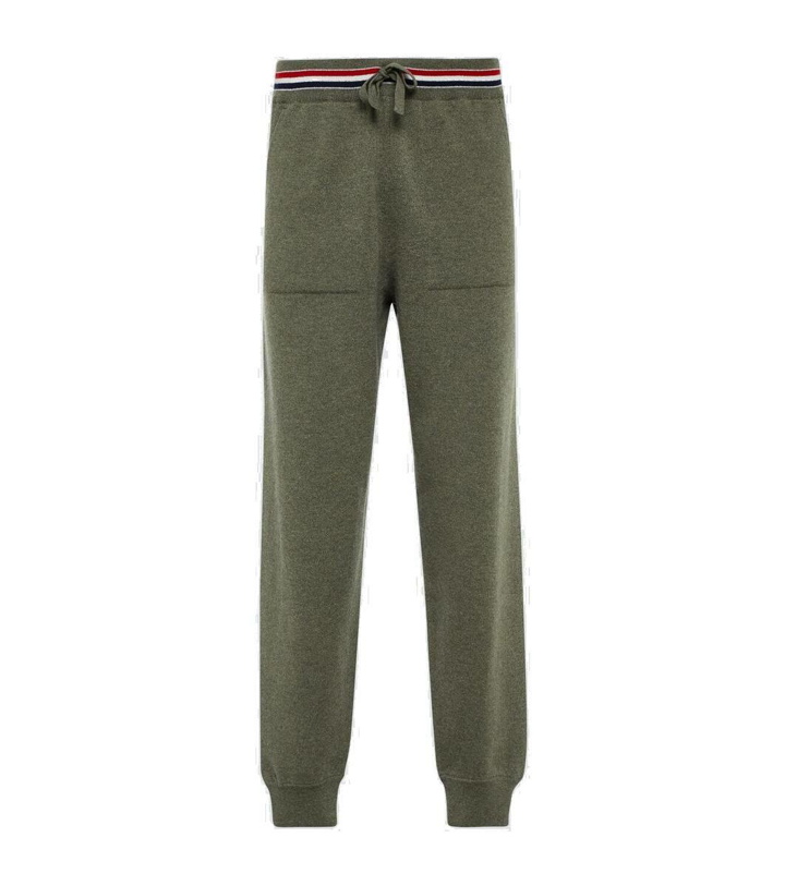 Photo: Thom Browne RWB Stripe cashmere sweatpants