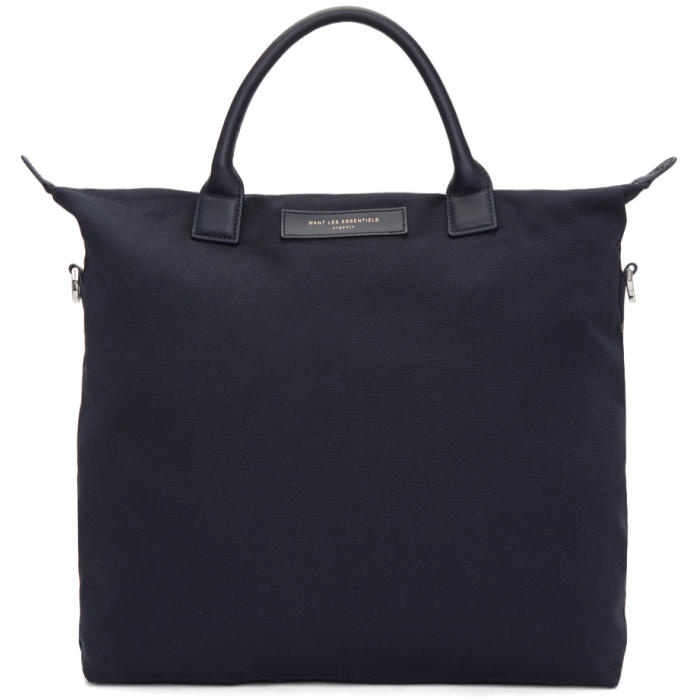 Photo: Want Les Essentiels Navy Organic OHare Tote 