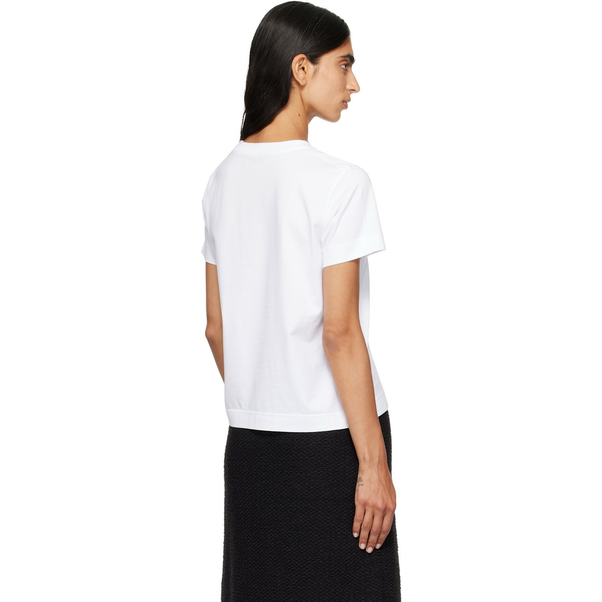Givenchy White Logo Crewneck T-shirt