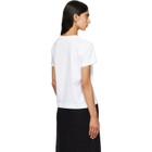 Givenchy White Logo Crewneck T-shirt