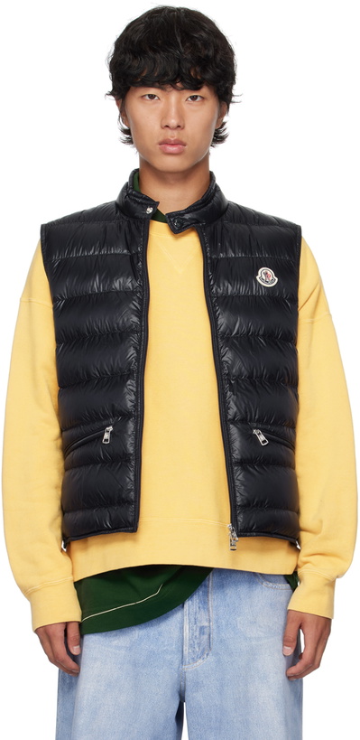 Photo: Moncler Navy Gui Down Vest