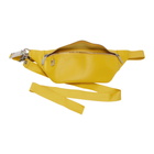 Rick Owens Yellow Leather Geo Bumbag