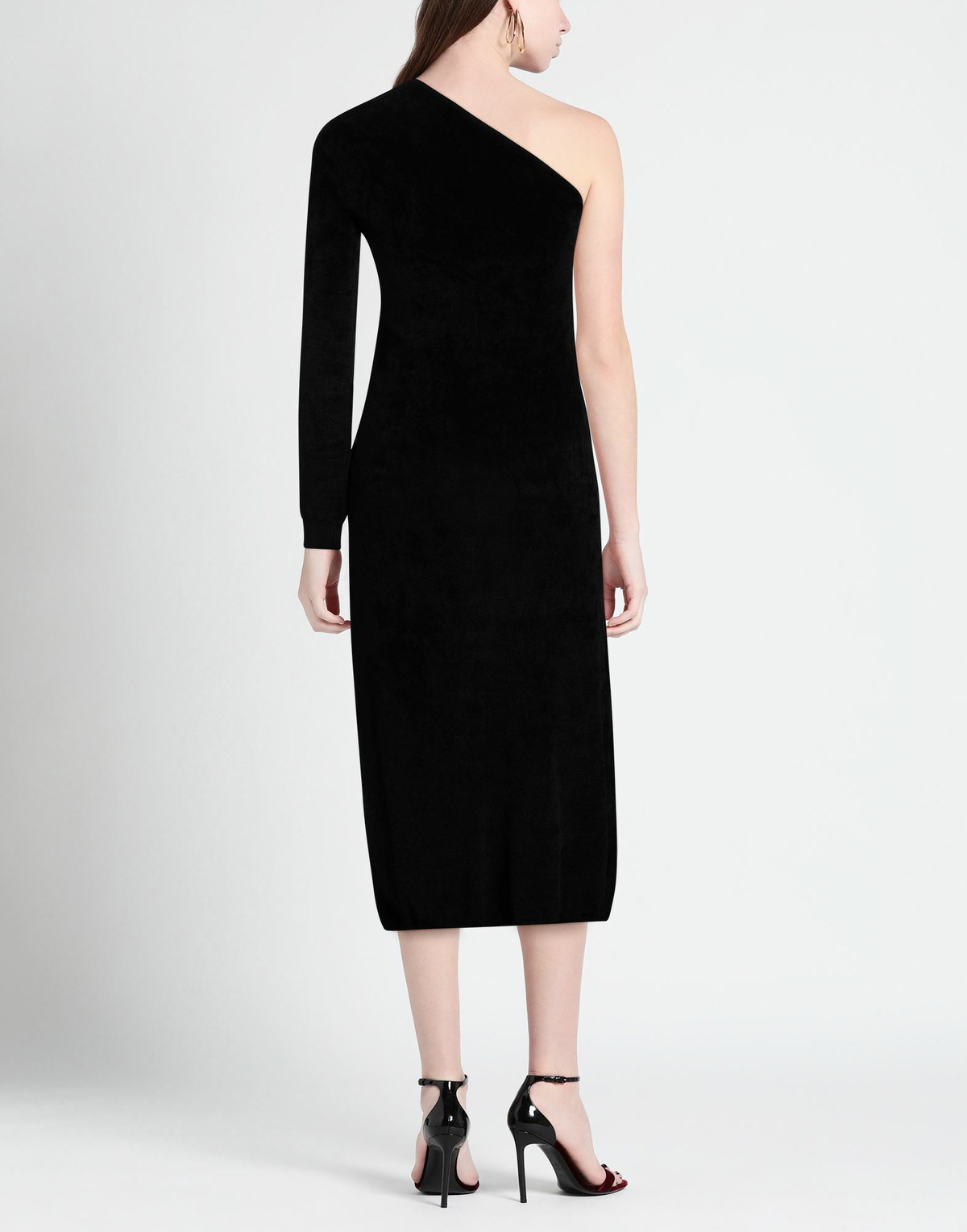 Filippa K Womens Midi dress in Black