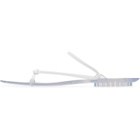 ALAÏA White Invisible Thong Sandals