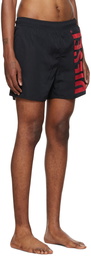 Diesel Black Wave Swim Shorts