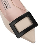 Roger Vivier Gommettine leather ballet flats