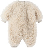 The Animals Observatory Baby White Chihuahua Romper