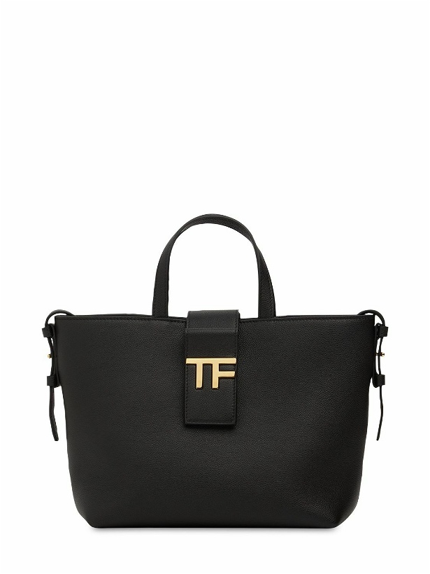 Photo: TOM FORD - Mini Tf E/w Grain Leather Tote Bag