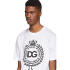 Dolce and Gabbana White Coin T-Shirt