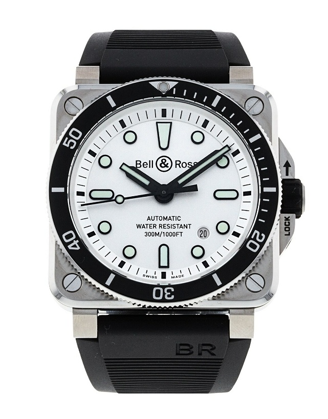 Photo: Bell and Ross BR03-92 BR0392-D-WH-ST/SRB