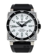 Bell and Ross BR03-92 BR0392-D-WH-ST/SRB