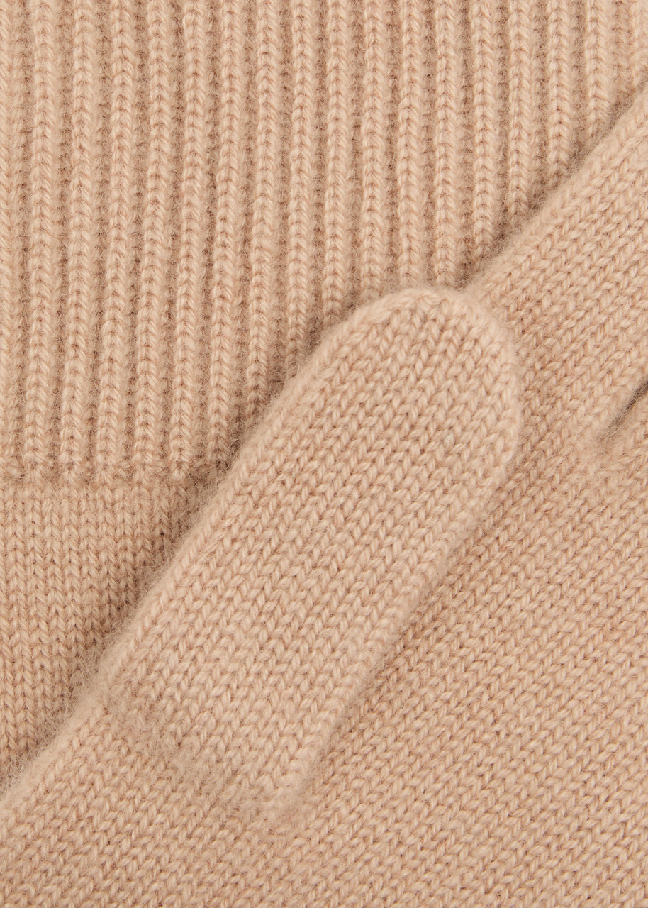 Loop Cashmere Cashmere Gloves - Taupe - One Size