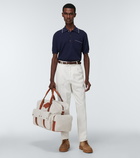 Brunello Cucinelli - Ribbed-knit polo shirt