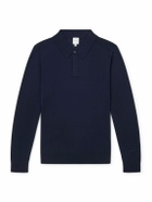 Paul Smith - Merino Wool Polo Shirt - Blue
