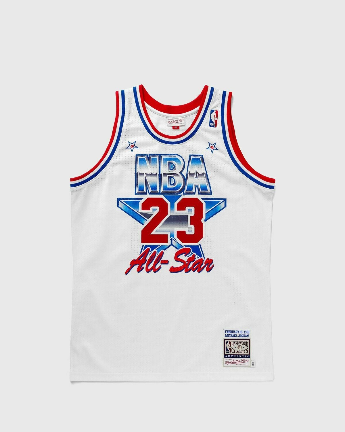 Mitchell & Ness Nba Authentic Jersey All Star East 1991 Michael Jordan #23 White - Mens - Jerseys