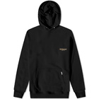 Represent Owners Club Hoody in Off Black