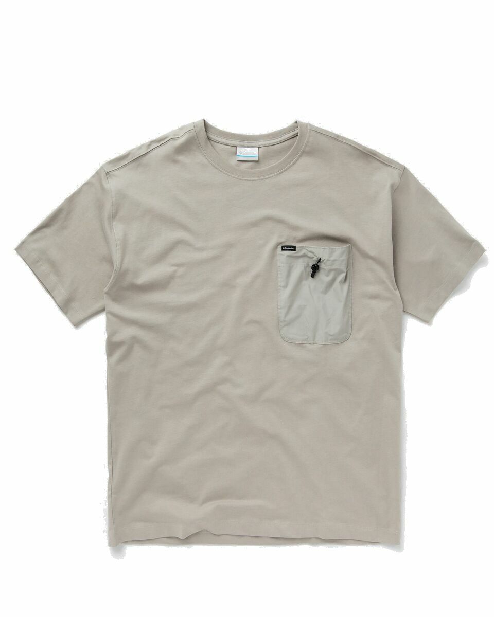 Photo: Columbia Landroamer Pocket T Shirt Grey - Mens - Shortsleeves