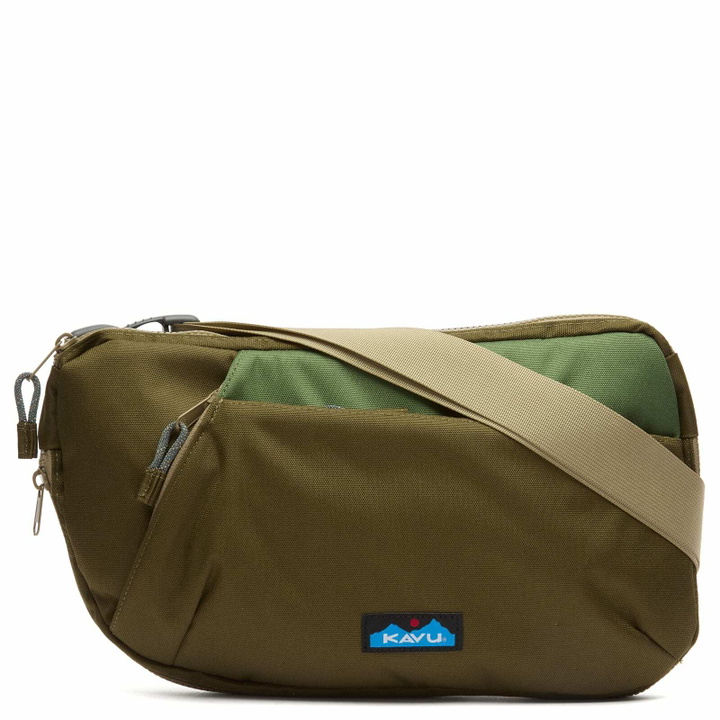 Photo: KAVU Men's Roam Sling Pack in Ground Cover 