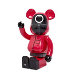 Medicom Be@rbrick Squid Game Guard ○ in 1000%/Red