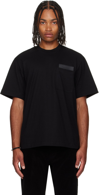 Photo: Ferragamo Black Short Sleeves T-shirt