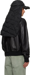 Innerraum Black Object C11 Puffer Scarf Cap