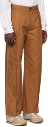 Winnie New York Tan Pleated Trousers