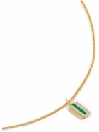 Miansai - Vertigo Gold Vermeil Agate Pendant Necklace