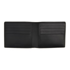 Givenchy Black and Blue Graphic Logo Bifold Wallet