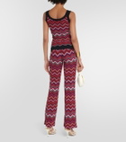 Missoni Zig-zag knit tank top