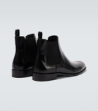 Giorgio Armani Leather Chelsea boots