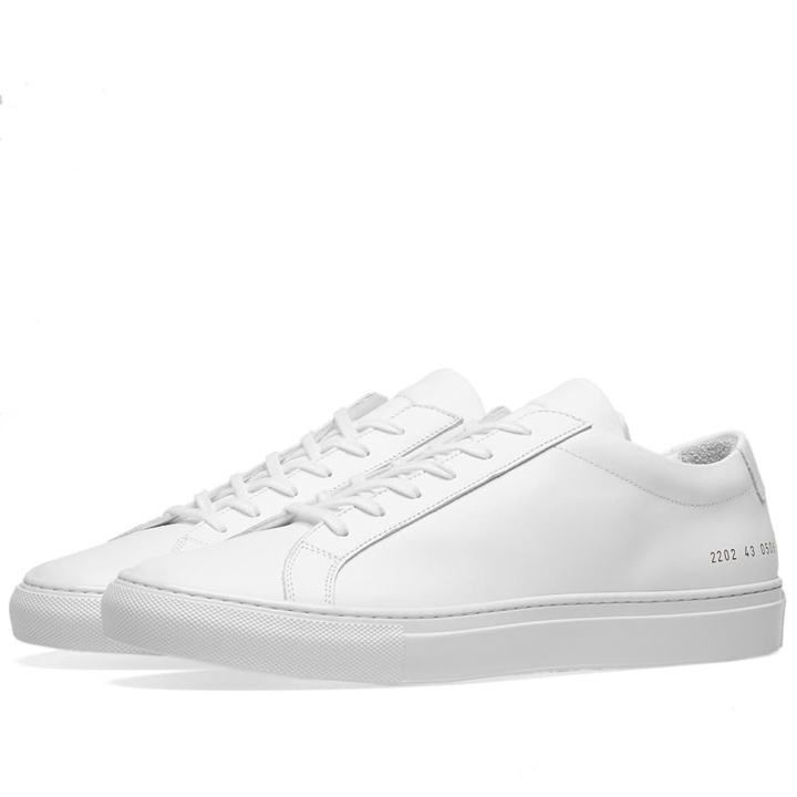 Photo: Common Projects Achilles Low Lux White