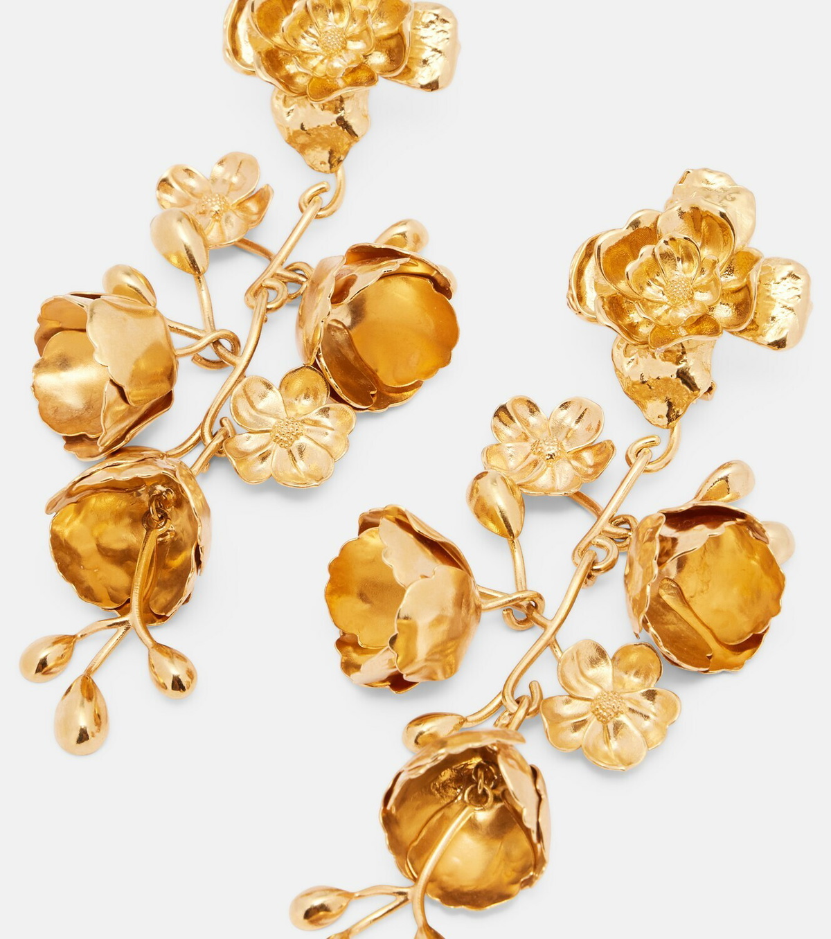 Chloé Chloé Bouquet floral drop earrings