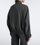 Victoria Beckham Virgin wool bomber jacket
