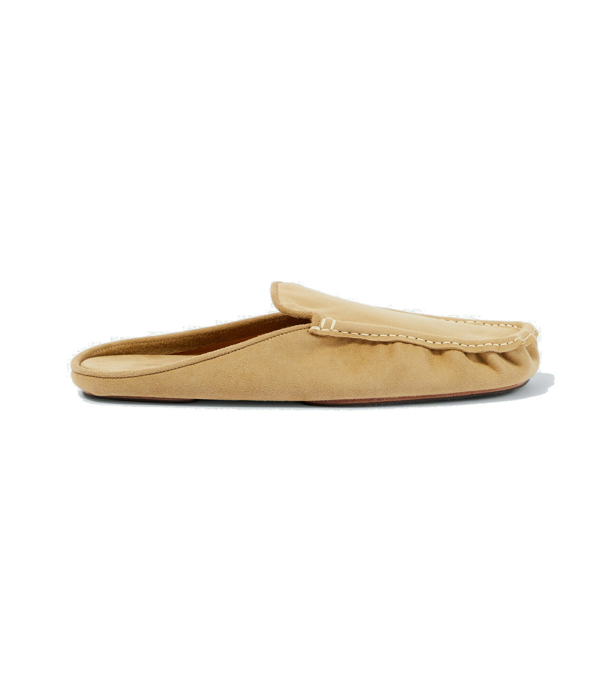 Auralee - Suede moccasin slippers