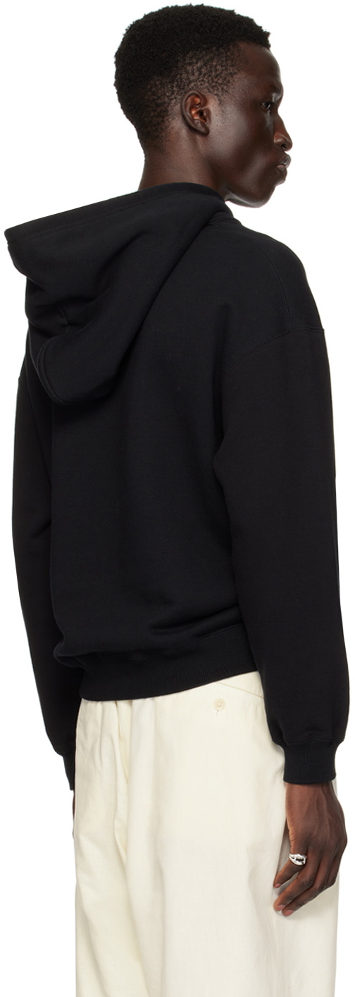 YOHJI YAMAMOTO Black NEIGHBORHOOD Edition Hoodie